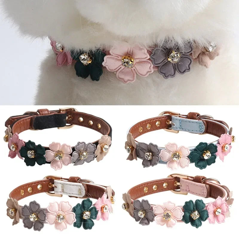 Dog Flower Collar