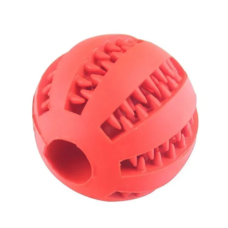 Dog Toy Ball Nontoxic Bite Resistant Interactive Toy Ball for Pet Puppy Food Feeder Chew Tooth Cleaning Durable Small Dogs Toys