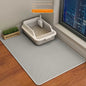90X60CM Cat Litter Mat Waterproof Double Layer Pet Litter Box Mat Pet Toilet Cat Mat Nonslip Sand Cat Washable Mat Pet Clean