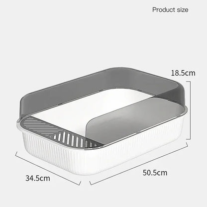 Large Capacity Cat Litter Box